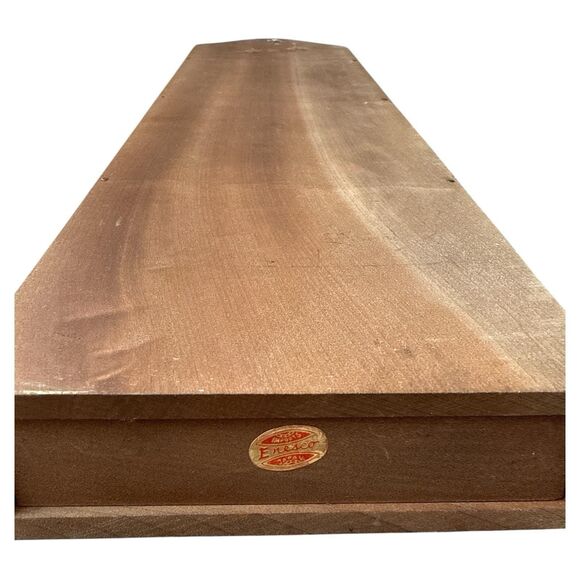 Vintage 3-Tier Wood Letter Holder: MCM Wall Mount Mail Organizer - Picture 7 of 8